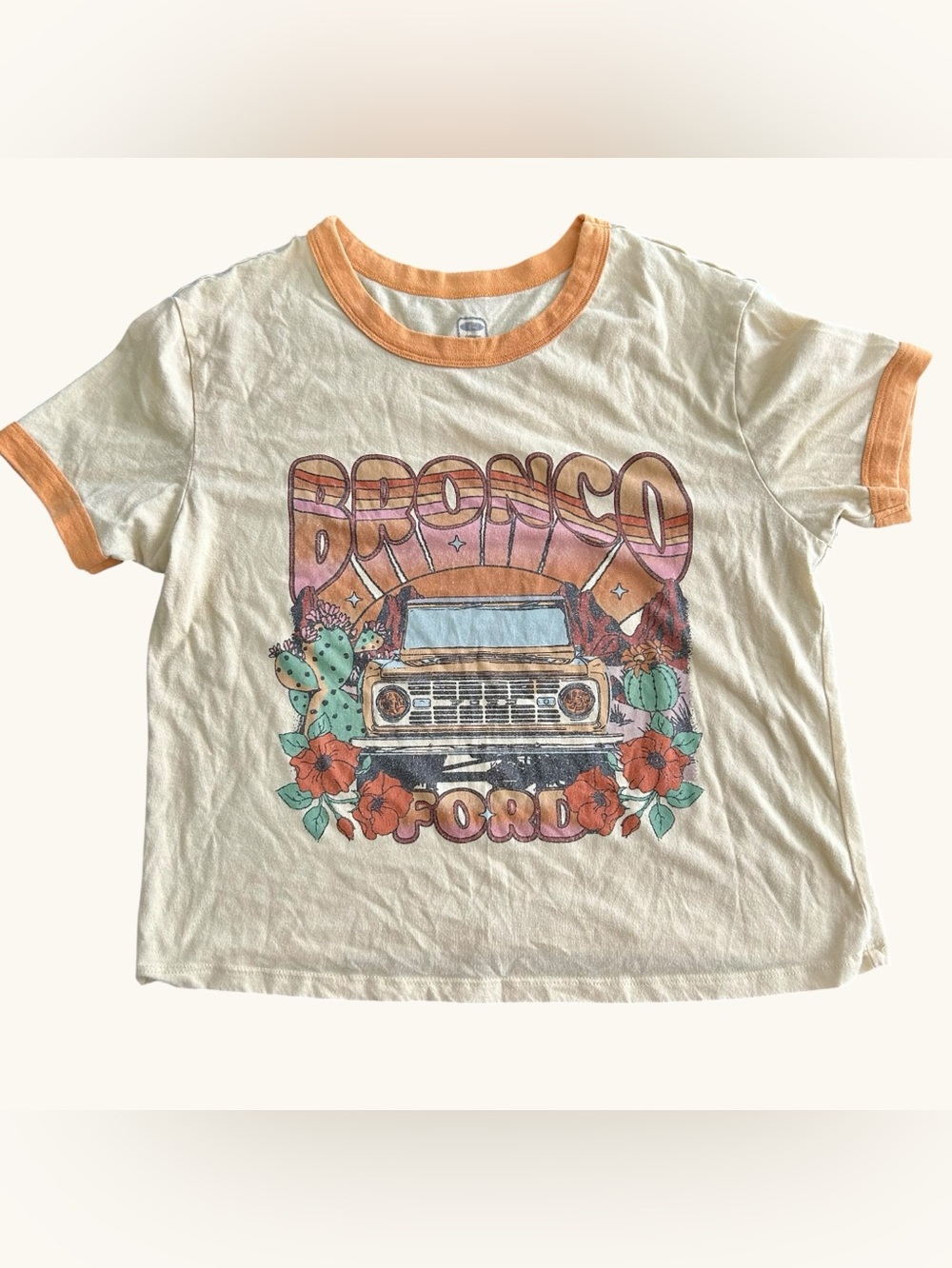 Ford Bronco retro tee sz M